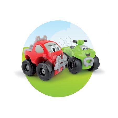 Autíčka  - Autíčko džíp a čtyřkolka Vroom Planet Smoby - 4