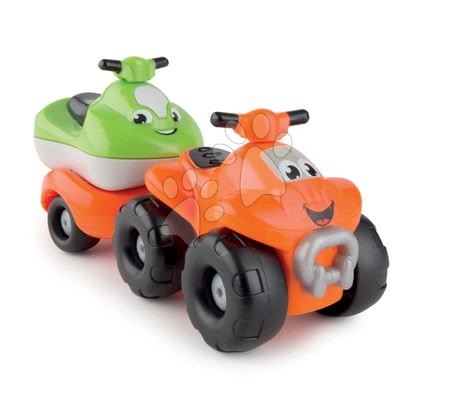 Autíčka  - Čtyřkolka a skútr Vroom Planet Smoby - 4