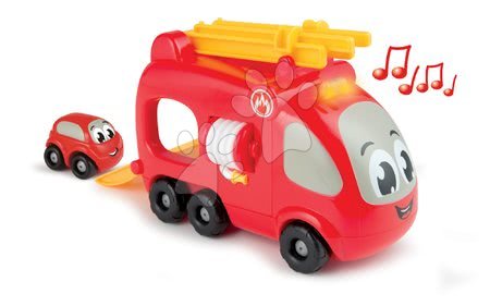 Garaje - Maşină de pompieri electrică Vroom Planet Smoby - 4