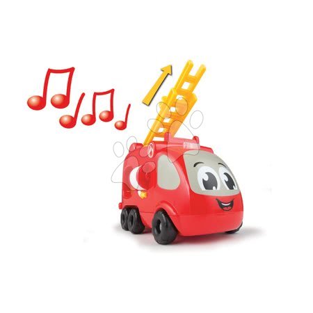 Garaje - Maşină de pompieri electrică Vroom Planet Smoby - 5