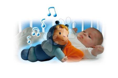 Kiságy játékok  - Világító baba vánkossal Chowing Cotoons Smoby