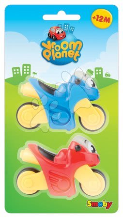 Avtomobilčki - Komplet 2 igrač motorčkov Vroom Planet Smoby - 1