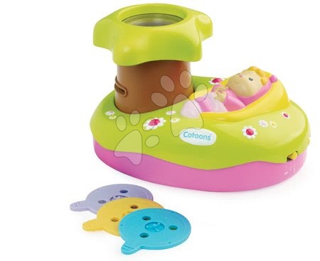 Spielzeuge über das Kinderbett - Lichtprojektor für Kinderbett Cotoons Smoby