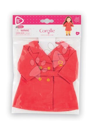 Oblačila za punčke - Oblačilo Trench Red Ma Corolle - 2