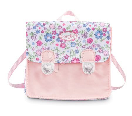 Punčke in dojenčki - Šolska torba Schoolbag Flowers Corolle