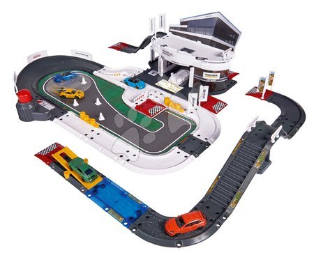 Játékautók - Építőjáték tesztközpont Porsche Experience Center Majorette