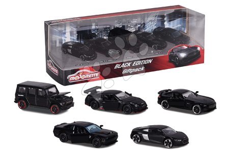 Modellini delle auto Black Edition Majorette