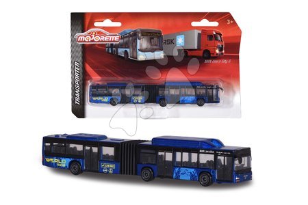 Autíčka - Autobus MAN City Bus a električka Siemens Avenio Tram Majorette kovový 20 cm dĺžka 6 rôznych druhov_1