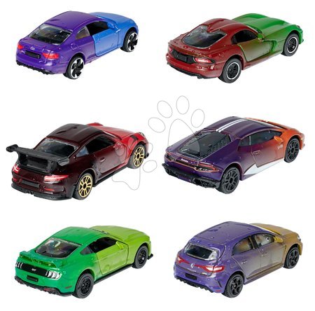 Mașinuțe și simulatoare - Mașinuță care își schimbă culoarea cu un card colecționar Limited Edition 6 Majorette_1