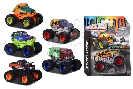 Majorette - Farbwechselndes Spielzeugauto Monster Rockerz Color Changers Majorette