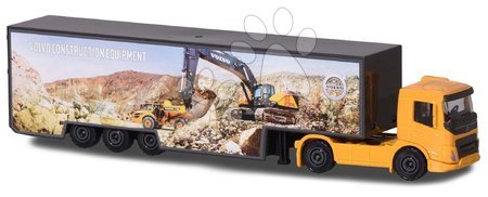 Játék építőgépek - Szállítójármű Transporter Volvo Majorette_1