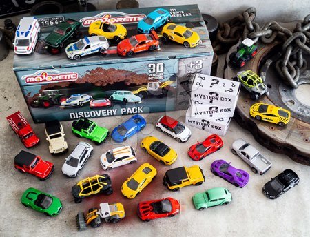 Játékautók  - Kisautók Street Cars Discovery Pack Majorette - 2