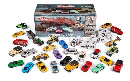 Játékautók  - Kisautók Street Cars Discovery Pack Majorette