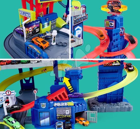 Garáže  - Garáž 6patrová s motorizovaným výtahem Super Chase Center Majorette - 5