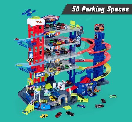 Garáže  - Garáž 6patrová s motorizovaným výtahem Super Chase Center Majorette - 6