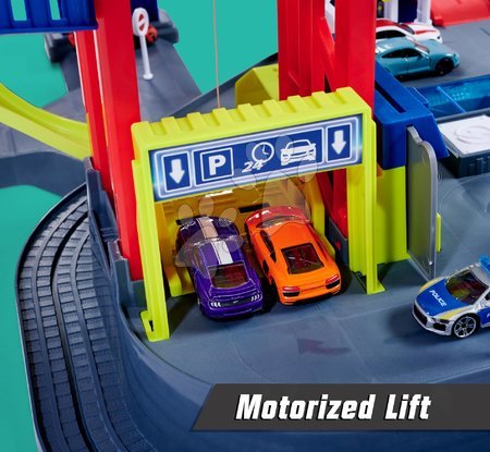 Garáže  - Garáž 6patrová s motorizovaným výtahem Super Chase Center Majorette - 9