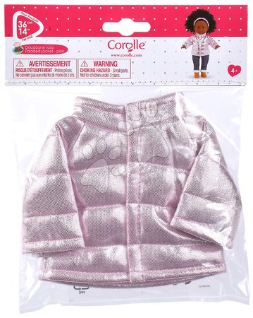 Oblačila za punčke - Oblačilo Padded Jacket Pink Ma Corolle - 4