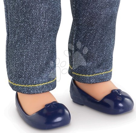 Oblečení pro panenky - Boty Ballerines Navy Blue Ma Corolle_1