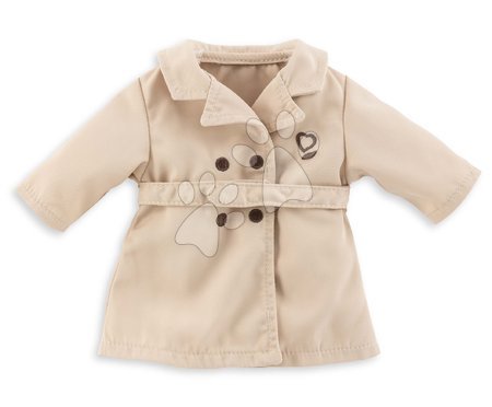 Játékbabák gyerekeknek - Átmeneti kabát Trench Coat Beige Ma Corolle