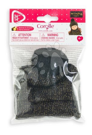 Oblačila za punčke - Čiapka a šál Hat & Snood Couture Ma Corolle - 4