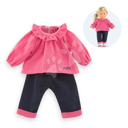 Oblačila za punčke - Oblečenie Pink Blouse & Pants Ma Corolle - 3