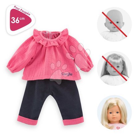 Oblačila za punčke - Oblečenie Pink Blouse & Pants Ma Corolle - 10