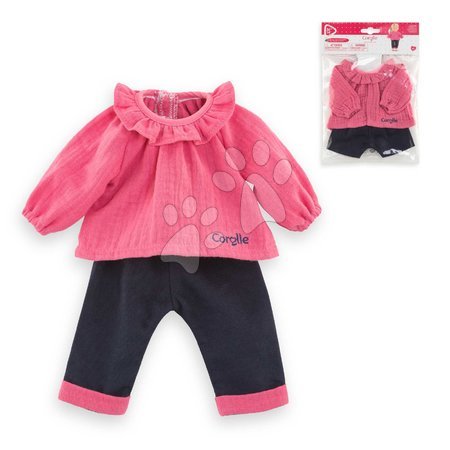 Oblačila za punčke - Oblečenie Pink Blouse & Pants Ma Corolle - 4