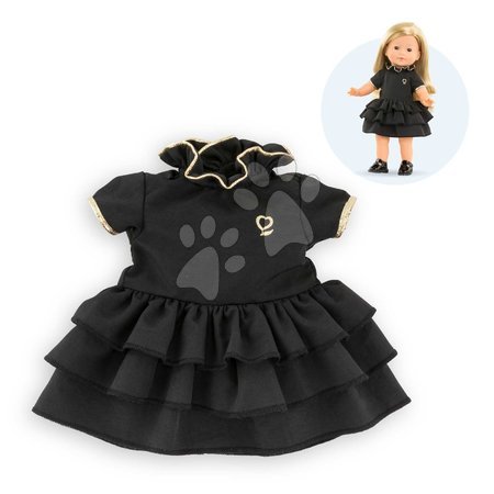 Oblačila za punčke - Obleka za punčko Little Black Dress Ma Corolle_1