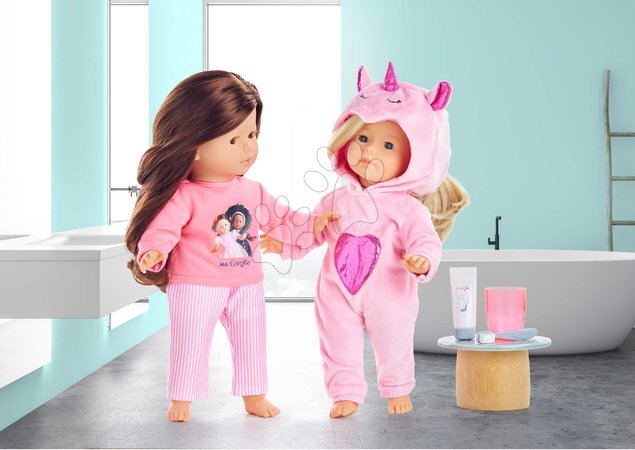 Oblečení pro panenky - Pyžamo pro panenku Pink Unicorn Pajamas Ma Corolle - 5