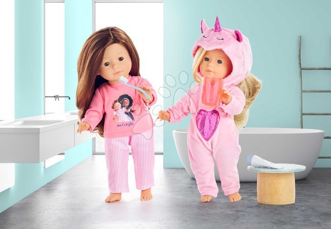 Oblečení pro panenky - Pyžamo pro panenku Pink Unicorn Pajamas Ma Corolle - 6