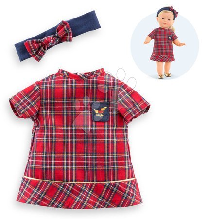 Oblačila za punčke - Obleka in trak za punčko Dress & Headband Corolle Holidays Corolle_1