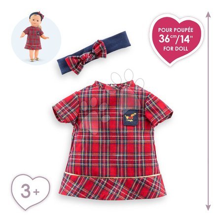 Puppenbekleidung - Kleid für die Puppe Dress & Headband Corolle Holidays Corolle - 5
