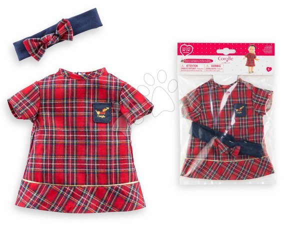 Puppenbekleidung - Kleid für die Puppe Dress & Headband Corolle Holidays Corolle - 11