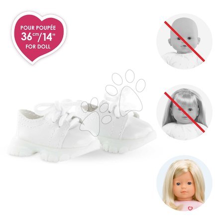 Oblečení pro panenky - Tenisky pro panenku White Sneakers Ma Corolle - 4