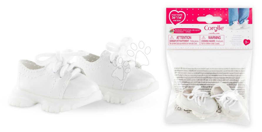 Oblečení pro panenky - Tenisky pro panenku White Sneakers Ma Corolle - 8