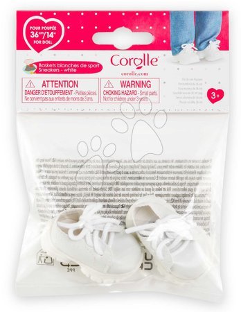 Oblečení pro panenky - Tenisky pro panenku White Sneakers Ma Corolle - 9