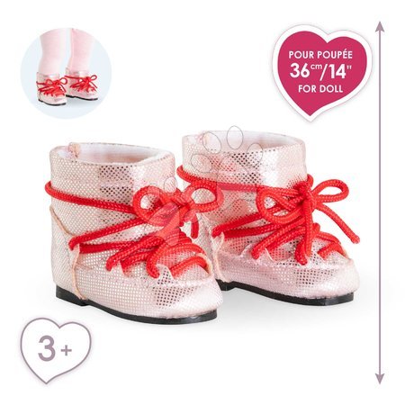 Oblečení pro panenky - Holínky pro panenku Pink Snow Boots Ma Corolle - 4
