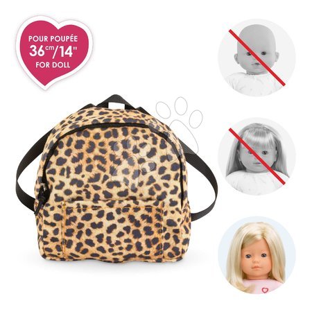 Oblečení pro panenky - Batoh pro panenku Backpack Leopard Ma Corolle - 4