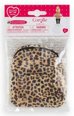 Oblečení pro panenky - Batoh pro panenku Backpack Leopard Ma Corolle - 9