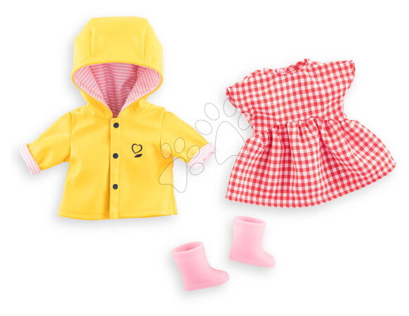Ropa para muñecas - Outfit para muñeca para la lluvia Happy Raining Day Set Ma Corolle