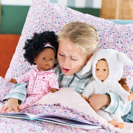 Oblečení pro panenky - Overal na doma Bunny Plush Onesie Ma Corolle - 10