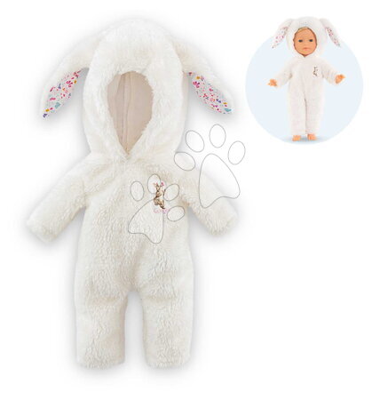 Oblečení pro panenky - Overal na doma Bunny Plush Onesie Ma Corolle - 1