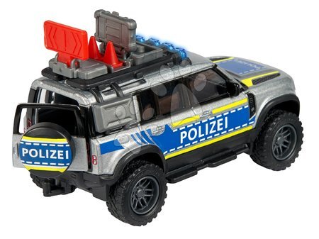 Hračky pre deti od 3 do 6 rokov - Autíčko policajné Land Rover Police Majorette_1