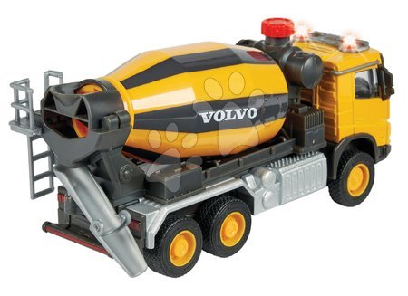 Stavebné stroje - Autíčko stavebné miešačka Volvo Truck Cement Mixer Majorette_1