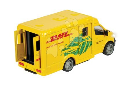 Hračky pre deti od 3 do 6 rokov - Autíčko kuriérske Mercedes-Benz Sprinter DHL Majorette_1