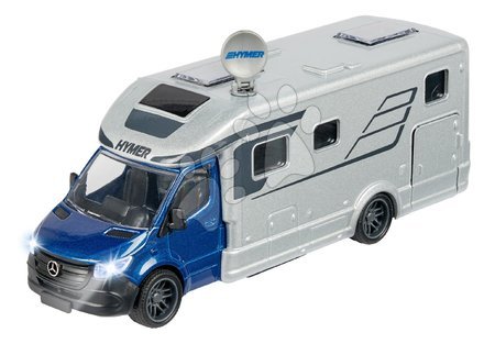 Spielzeugautos - Auto- Wohnwagen Hymer B-Class Majorette