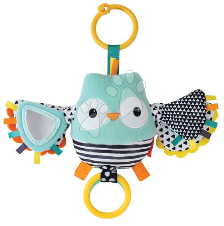 Играчки над креватчето - Вибрираща совичка Flutter & Jitter Pal Owl Infantino