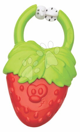 Sonagli e massaggiagengive - Hryzátko Jahoda Vibrating Teether Strawberry Infantino