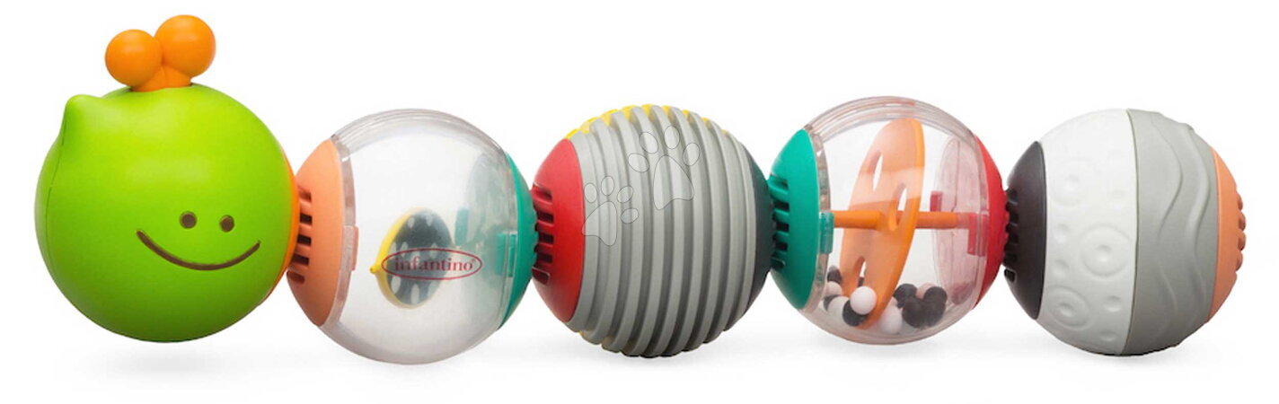Bébijátékok | Oldal 15 - Hernyócska labdákkal Caterpillar Activity Balls Infantino