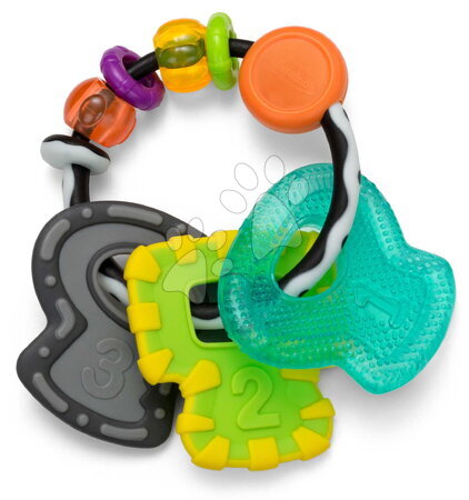 Hračky pro nejmenší | Strana 16 - Chrastítko s kousátky Klíče Cool & Chew Teether Keys Infantino